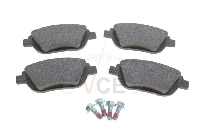 Фото 1 - Комплект тормозных колодок, дисковый тормоз DELPHI LP2164 Комплект тормозных колодок, дисковый тормоз DELPHI LP2164 (фото 1)