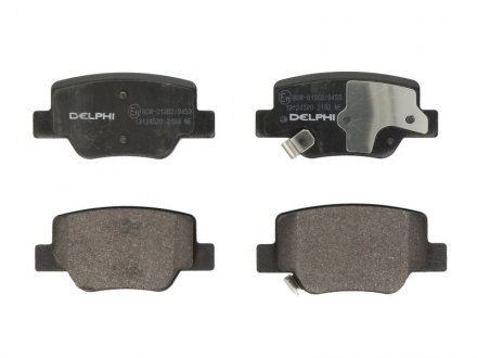 Комплект гальмівних колодок, дисковий гальмо DELPHI LP2193