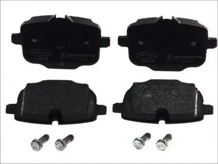 Комплект гальмівних колодок, дисковий гальмо DELPHI LP2246