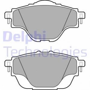 Комплект тормозных колодок, дисковый тормоз DELPHI LP2509 (фото 1)