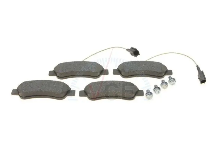 Комплект гальмівних колодок, дискове гальмо DELPHI LP3153 (фото 1)