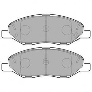 Комплект гальмівних колодок, дискове гальмо DELPHI LP3169 (фото 1)