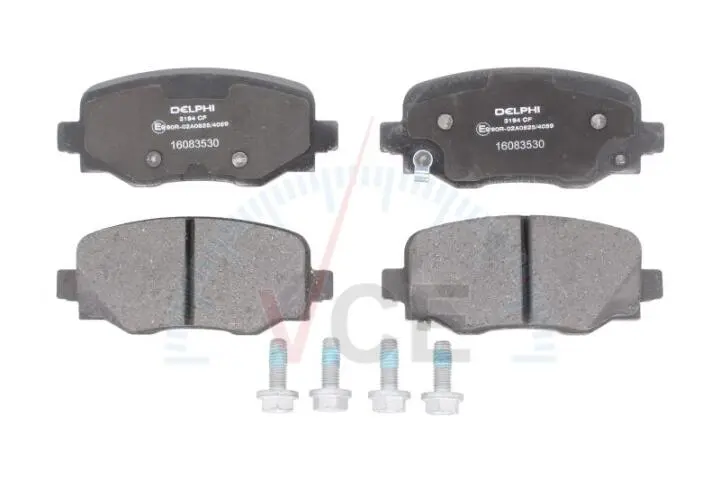 Гальмівні колодки дискові. DELPHI LP3194 (фото 1)