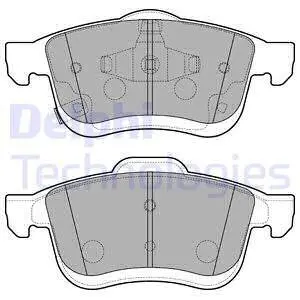 Комплект тормозных колодок, дисковый тормоз DELPHI LP3220