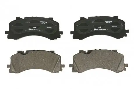 Комплект гальмівних колодок, дискове гальмо DELPHI LP3307