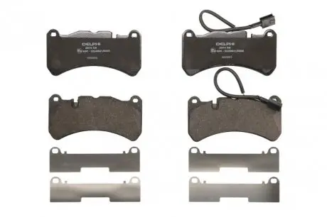 Тормозные колодки DELPHI LP3374