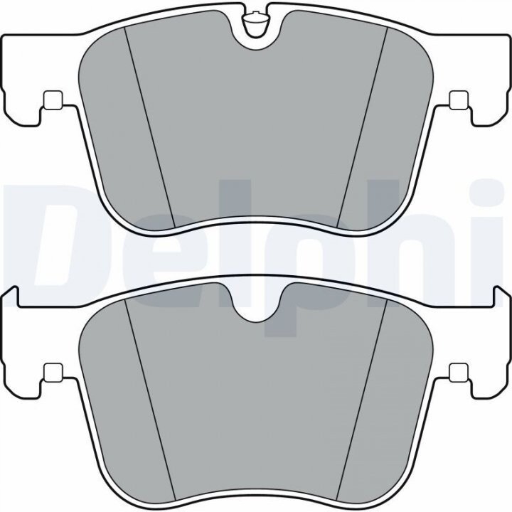 Гальмівні колодки DELPHI LP3384 (фото 1)