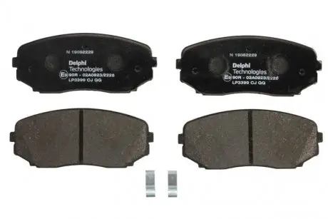 Гальмівні колодки DELPHI LP3399