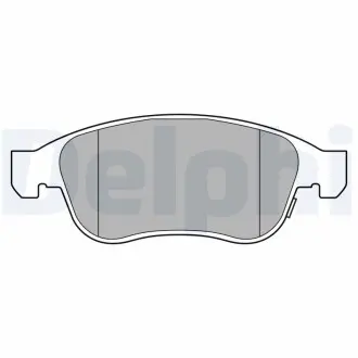 Тормозные колодки DELPHI LP3588