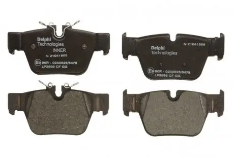 Гальмівні колодки DELPHI LP3598