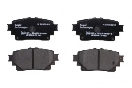 Гальмівні колодки DELPHI LP3599