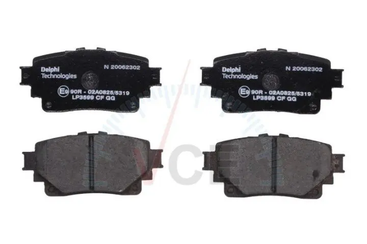 Гальмівні колодки DELPHI LP3599 (фото 1)