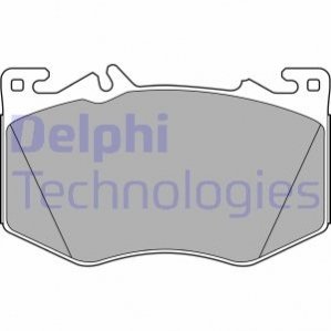 Комплект тормозных колодок, дисковый тормоз DELPHI LP3620