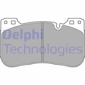 Комплект гальмівних колодок, дискове гальмо DELPHI LP3626 (фото 1)