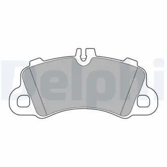 Гальмівні колодки DELPHI LP3639