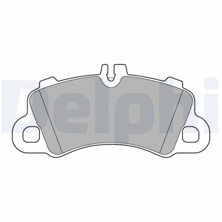 Фото 1 - Гальмівні колодки DELPHI LP3639 Гальмівні колодки DELPHI LP3639 (фото 1)