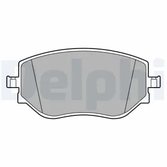 Тормозные колодки DELPHI LP3644