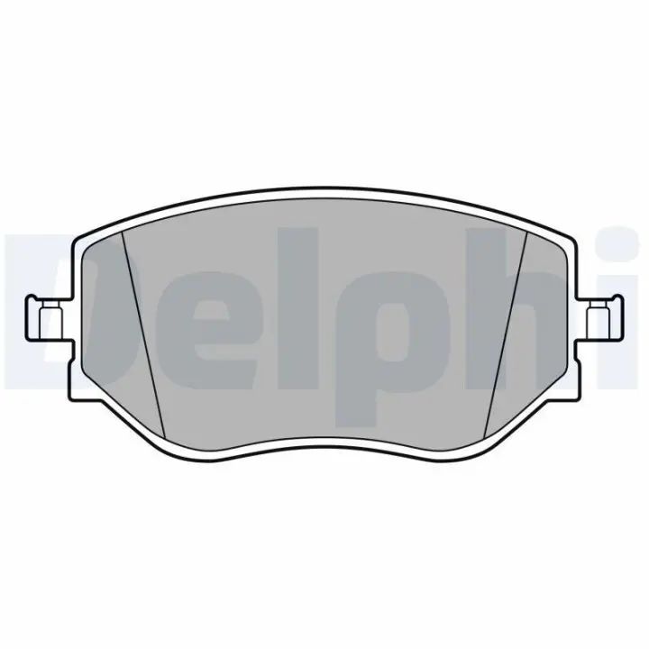 Фото 1 - Тормозные колодки DELPHI LP3644 Тормозные колодки DELPHI LP3644 (фото 1)