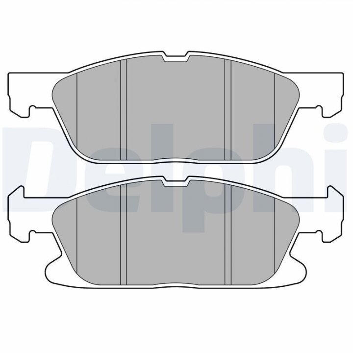 Тормозные колодки DELPHI LP3704 (фото 1)