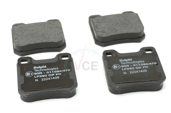 Комплект гальмівних колодок, дискове гальмо DELPHI LP590 (фото 1)