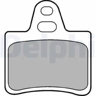 Citroen тормозные колодки задние xantia,xm 89- DELPHI LP655