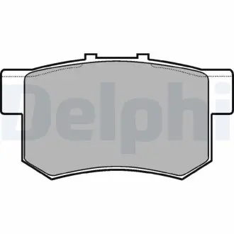 Комплект тормозных колодок, дисковый тормоз DELPHI LP948