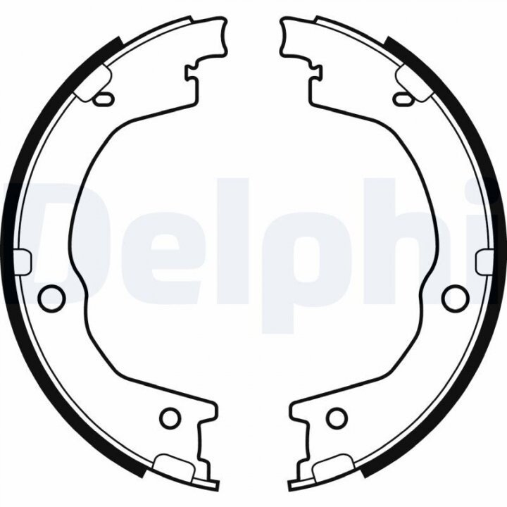 Гальмівні колодки, барабанні DELPHI LS2035 (фото 1)