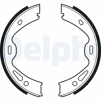 Тормозные колодки барабанные DELPHI LS2091