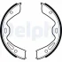 Тормозные колодки барабанные DELPHI LS2120 (фото 1)