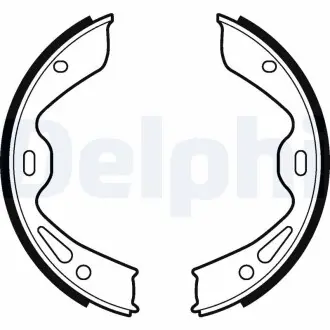 Тормозные колодки барабанные DELPHI LS2120