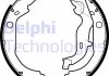 Комплект гальмівних колодок DELPHI LS2127 (фото 2)