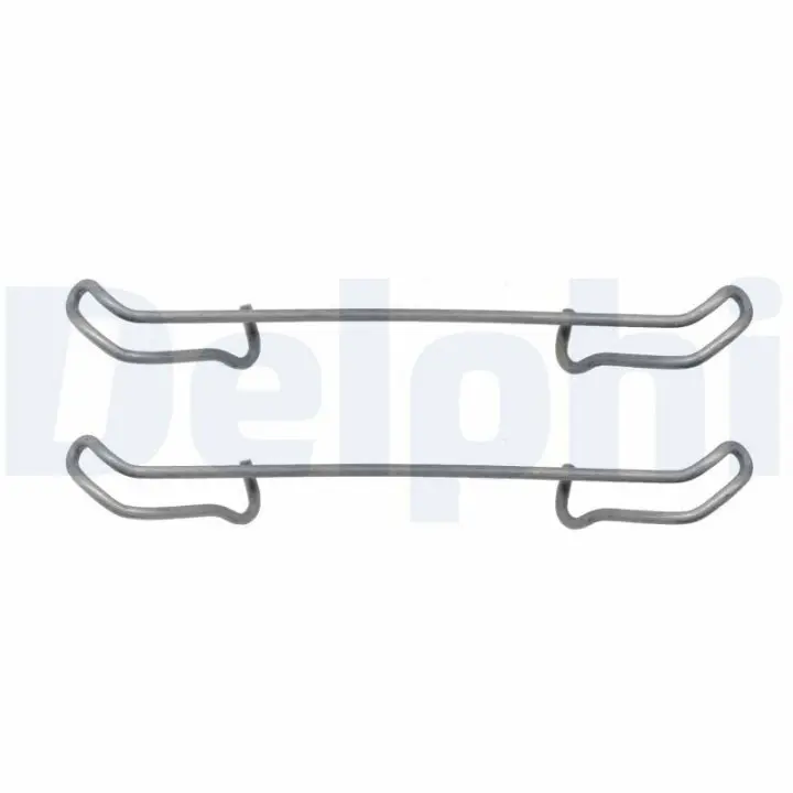 Фото 1 - Комплектующие, колодки дискового тормоза DELPHI LX0076 Комплектующие, колодки дискового тормоза DELPHI LX0076 (фото 1)