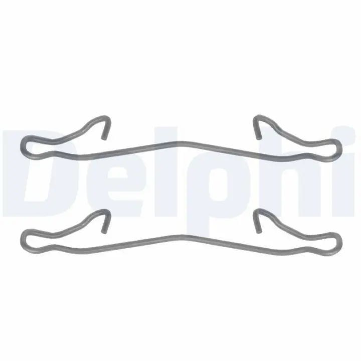 Монтажний комплект гальмівних колодок FORD FIESTA/KA/COURI DELPHI LX0088 (фото 1)