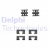 Монтажный комплект тормозных колодок 400 ii liftback DELPHI LX0196 (фото 1)