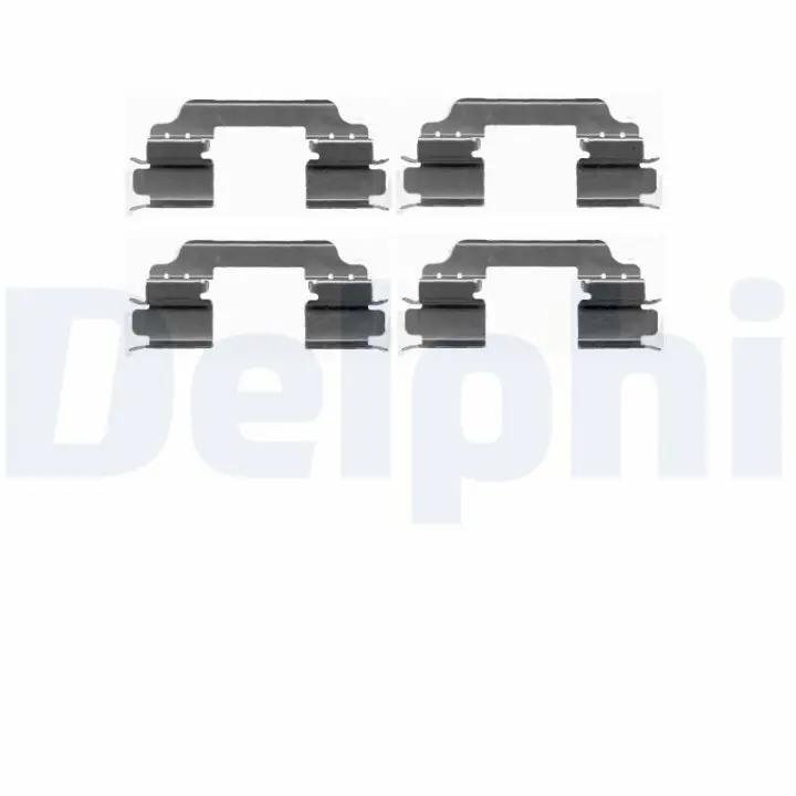 Фото 1 - Комплектующие, колодки дискового тормоза DELPHI LX0425 Комплектующие, колодки дискового тормоза DELPHI LX0425 (фото 1)