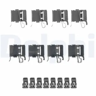 Скобы тормозных колодок DELPHI LX0491