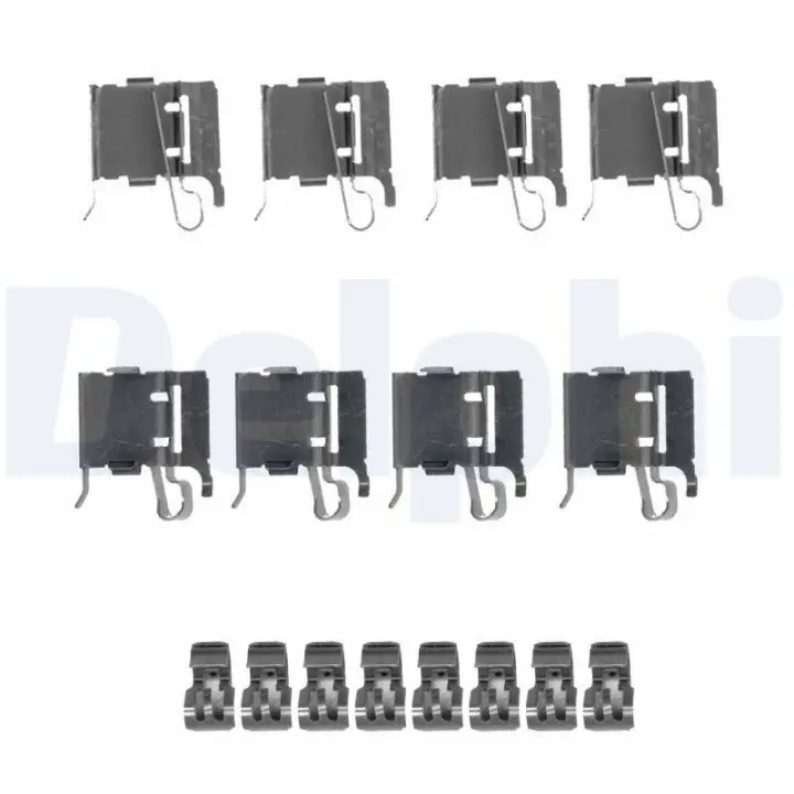 Скобы тормозных колодок DELPHI LX0491 (фото 1)