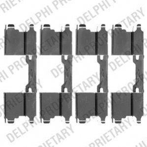 Скобы тормозных колодок DELPHI LX0502 (фото 1)