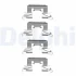 Скобы тормозных колодок DELPHI LX0507 (фото 1)