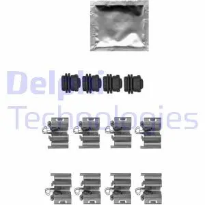 Скобы тормозных колодок DELPHI LX0668