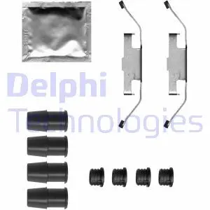 Скобы тормозных колодок DELPHI LX0683