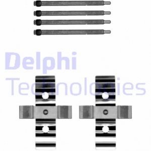 Скобы тормозных колодок DELPHI LX0702