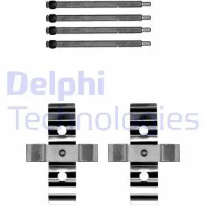 Скоби гальмівних колодок DELPHI LX0702