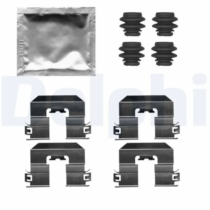 Фото 1 - Скобы тормозных колодок DELPHI LX0729 Скобы тормозных колодок DELPHI LX0729 (фото 1)