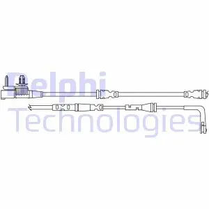 Датчик износа передних колодок DELPHI LZ0315