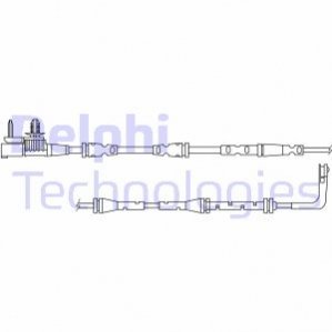 Сигнализатор, износ тормозных колодок DELPHI LZ0318