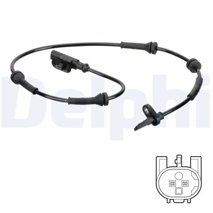 Фото 1 - Датчик абс зад л/п DELPHI SS20831 Датчик абс зад л/п DELPHI SS20831 (фото 1)