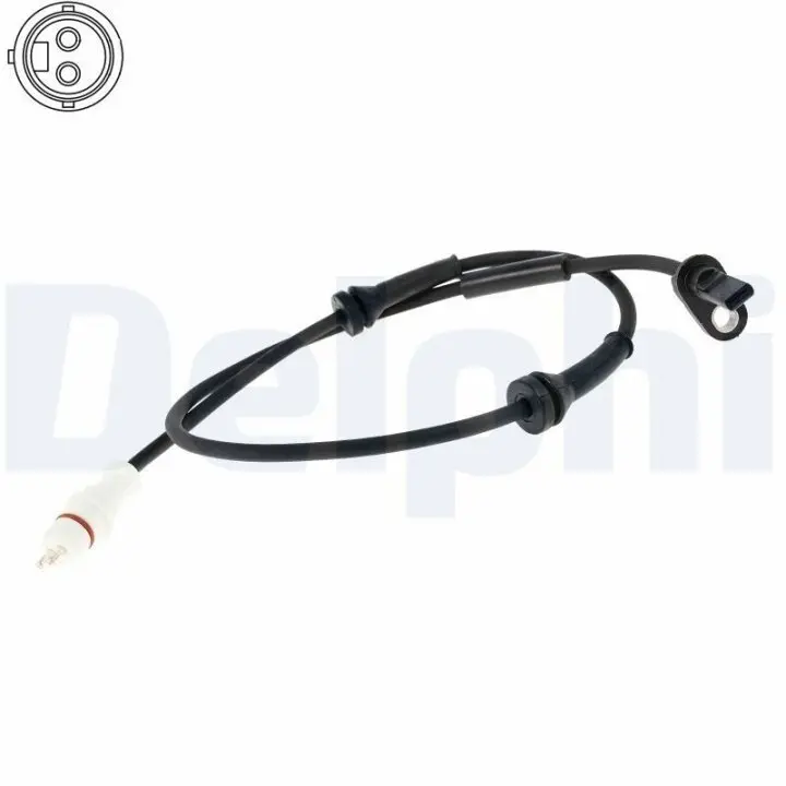 Фото 1 - Датчик абс зад л/п DELPHI SS21296-12B1 Датчик абс зад л/п DELPHI SS21296-12B1 (фото 1)