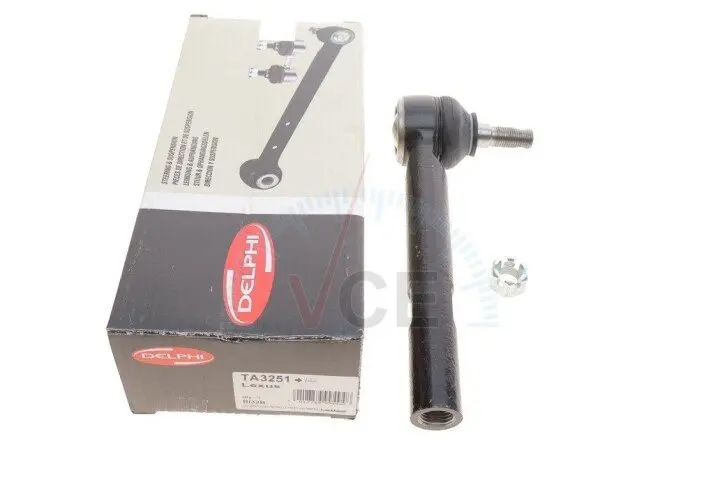 Фото 1 - Наконечник поперечної кермової тяги DELPHI TA3251 Наконечник поперечної кермової тяги DELPHI TA3251 (фото 1)