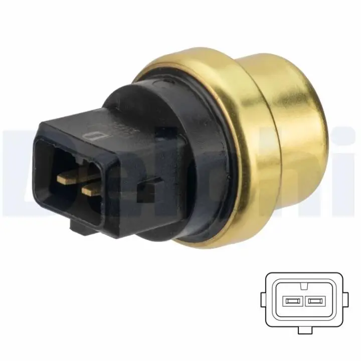 Фото 1 - Датчик температуры двигателя DELPHI TS10525 Датчик температуры двигателя DELPHI TS10525 (фото 1)